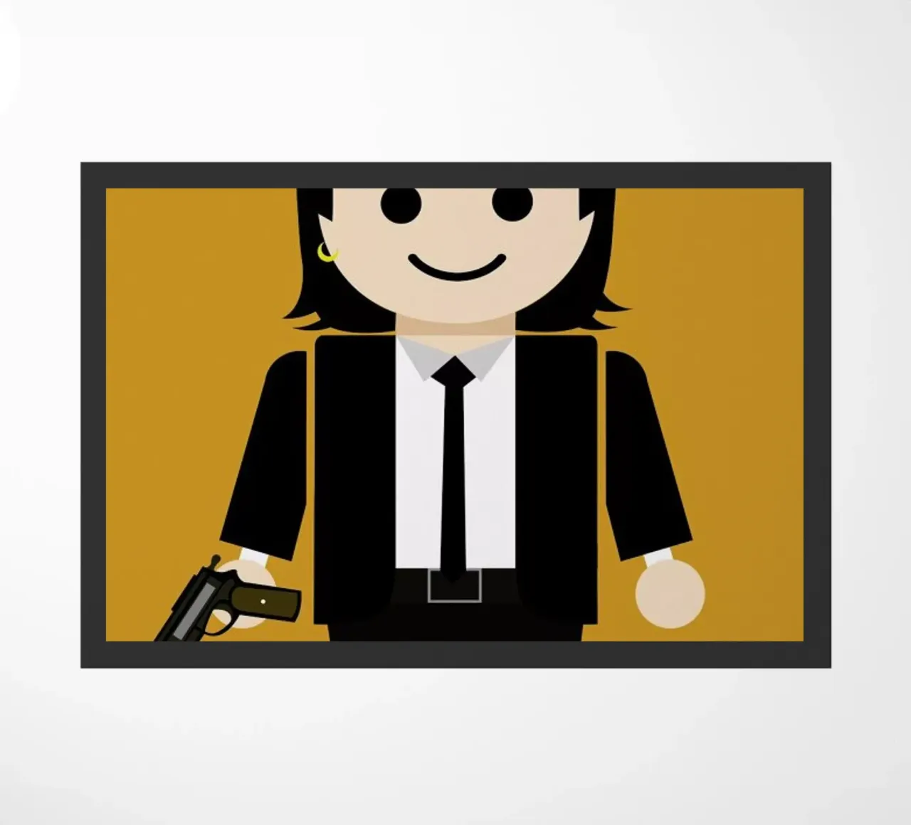 Pulp Fiction Toy 01 zerbino da Rafa Gomes
