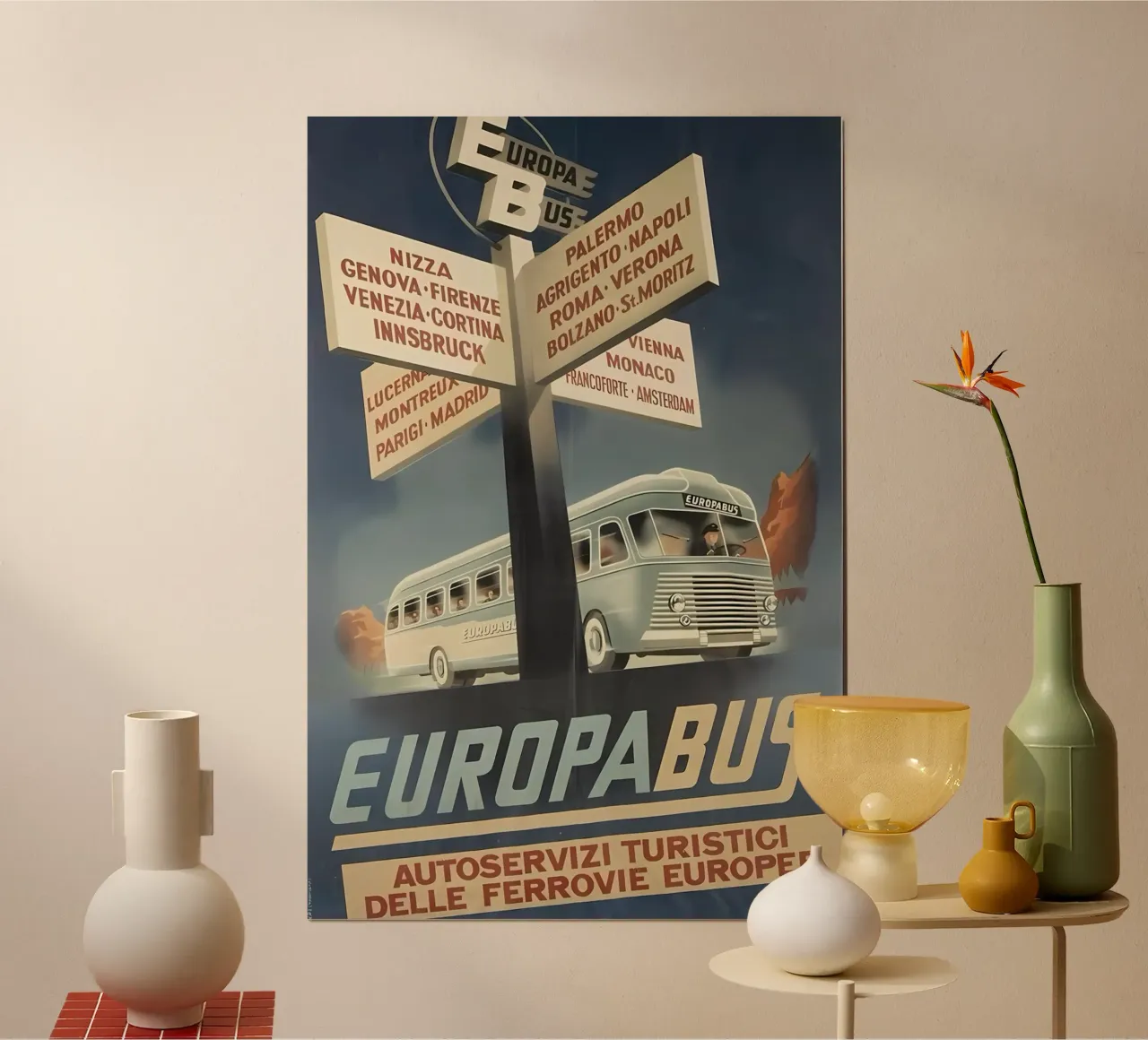 Autobus Europa poster da mazzihanq