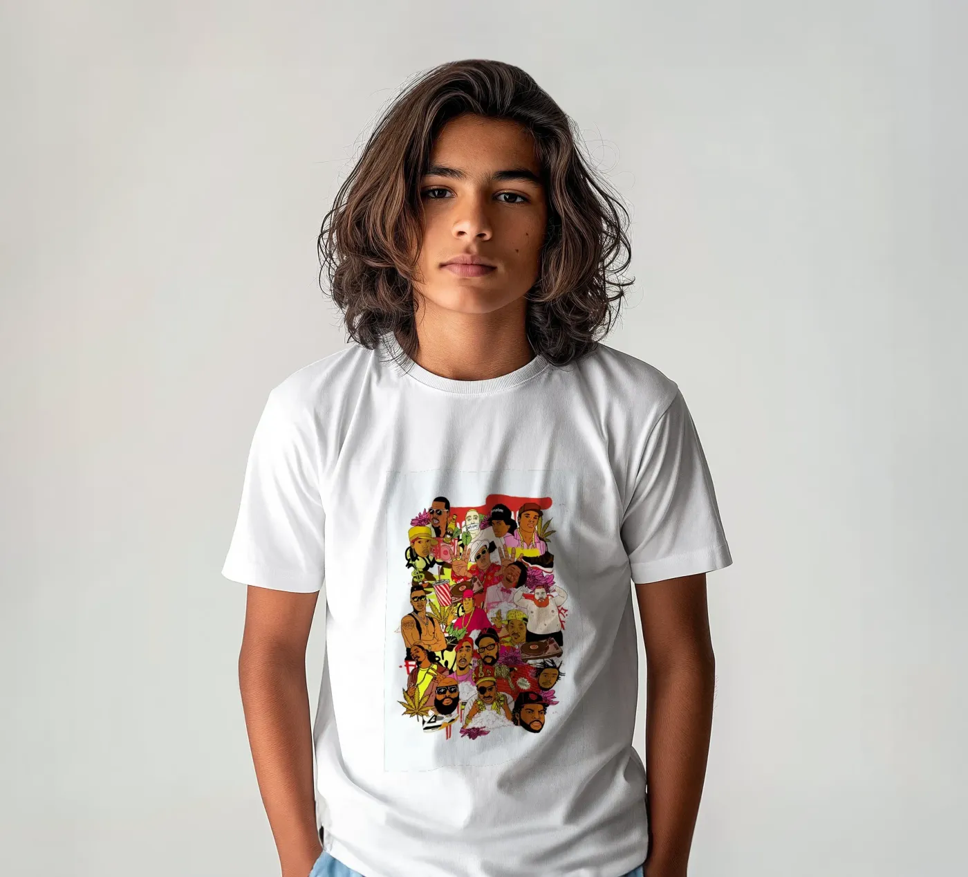 Rap Legends t-shirt bambini da Nick Cocozza