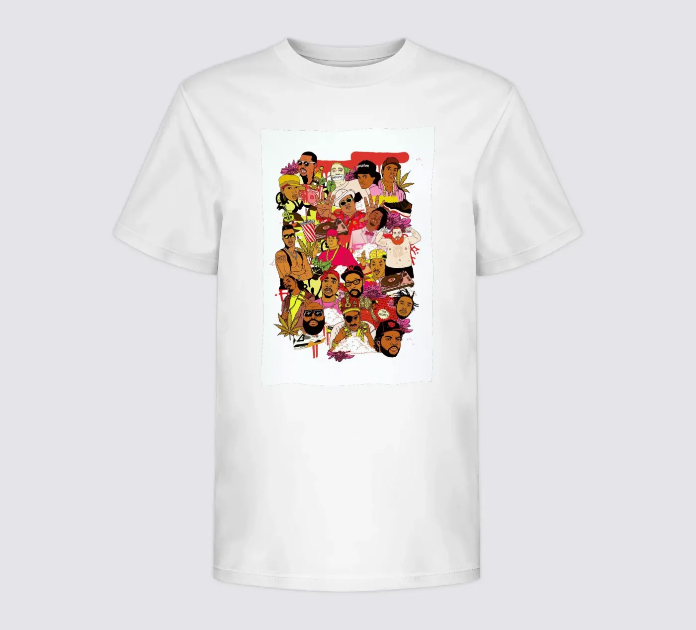Rap Legends t-shirt bambini da Nick Cocozza