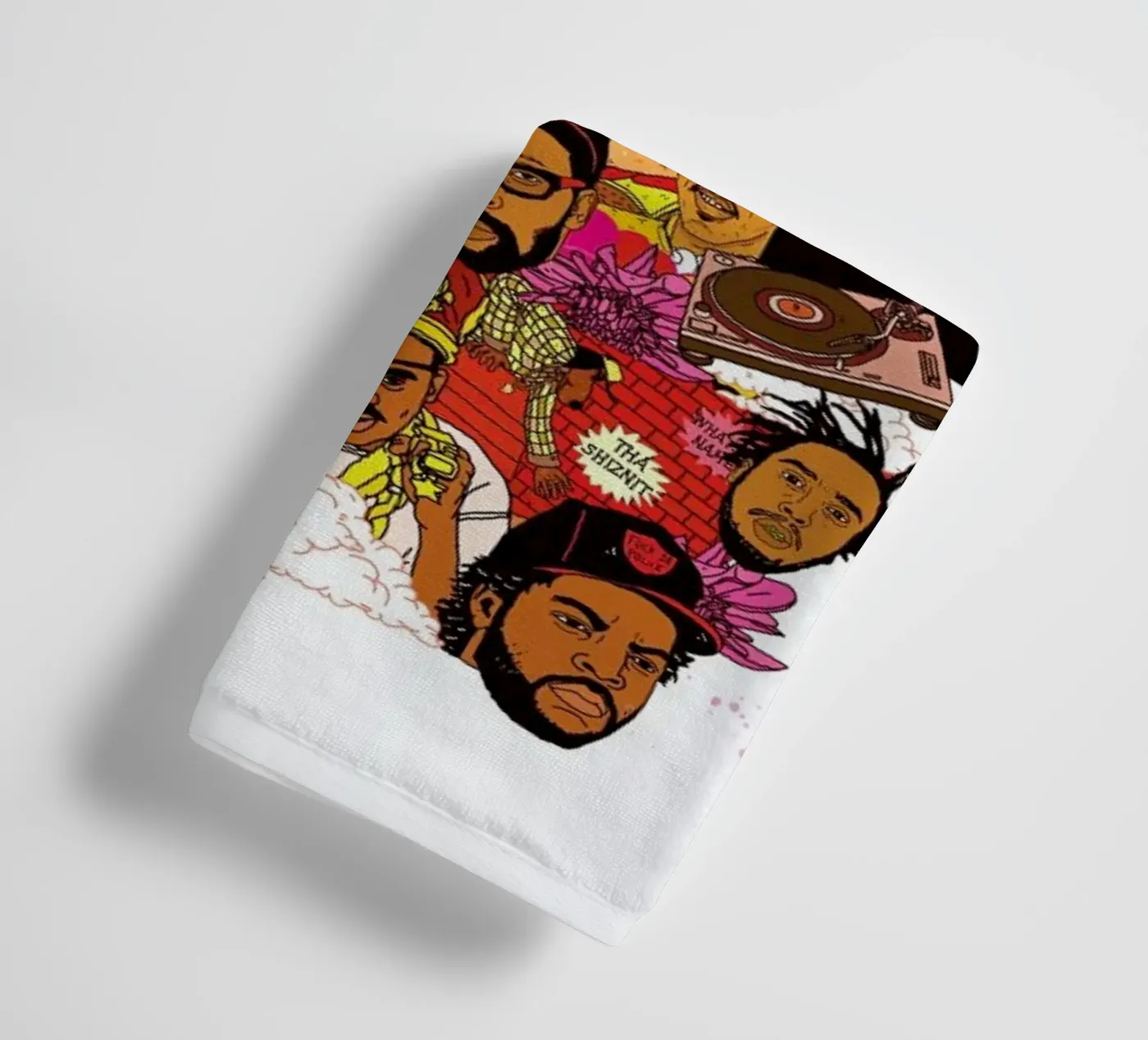 Rap Legends badhanddoek van Nick Cocozza