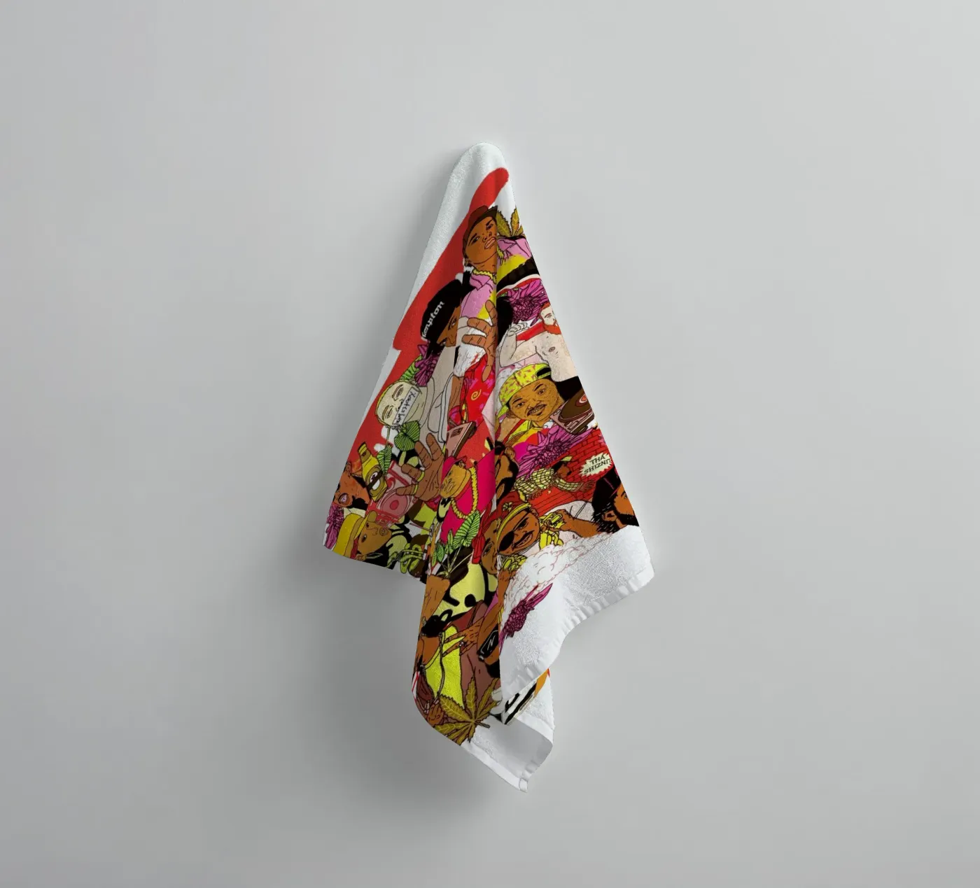 Rap Legends badhanddoek van Nick Cocozza