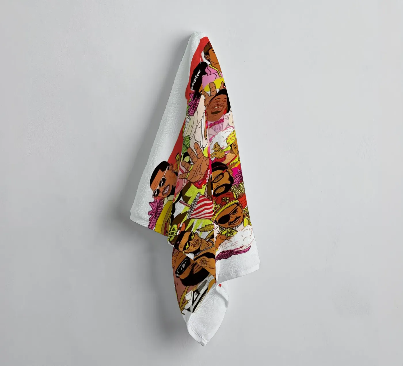 Rap Legends badhanddoek van Nick Cocozza