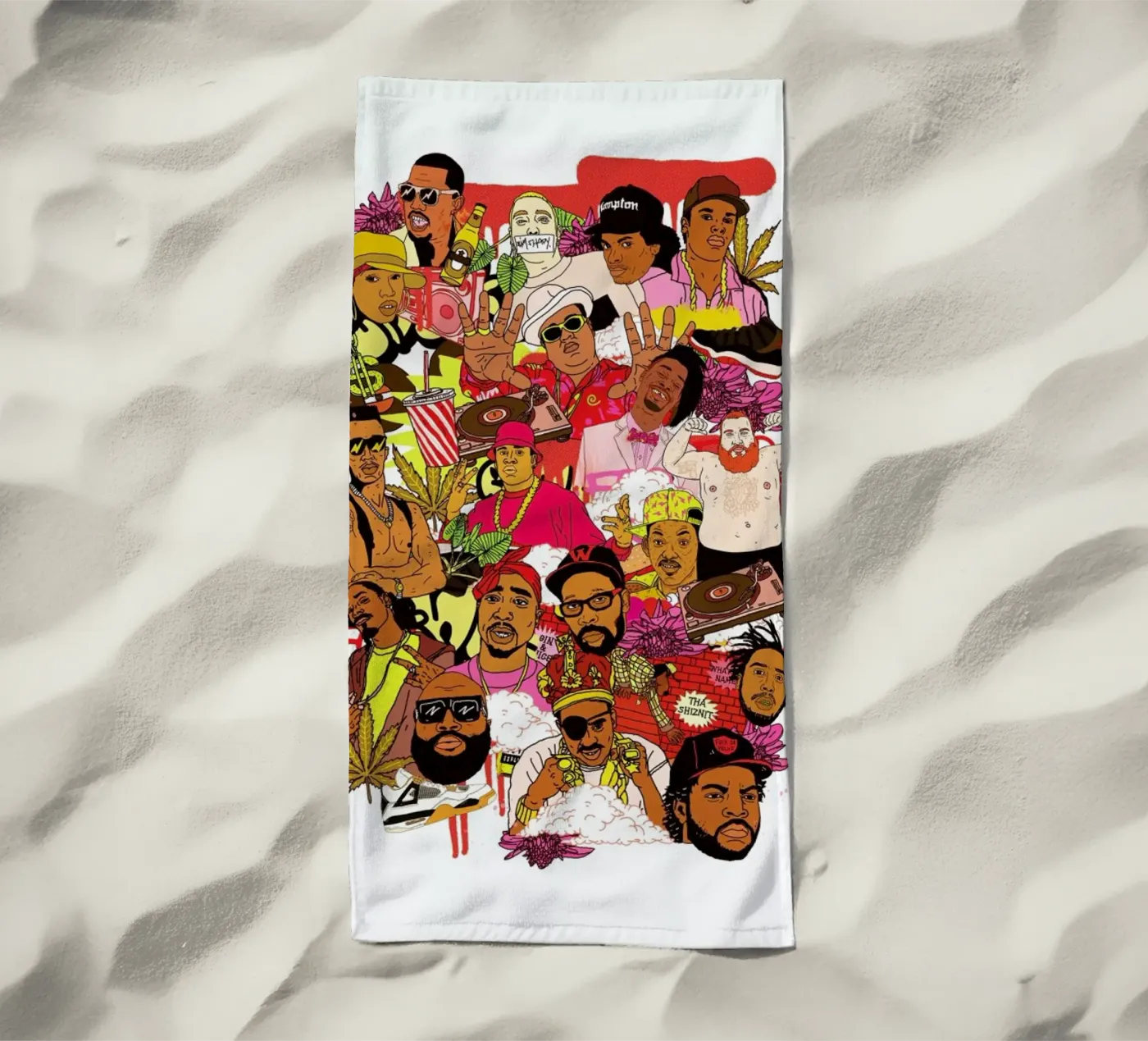 Rap Legends telo mare da Nick Cocozza