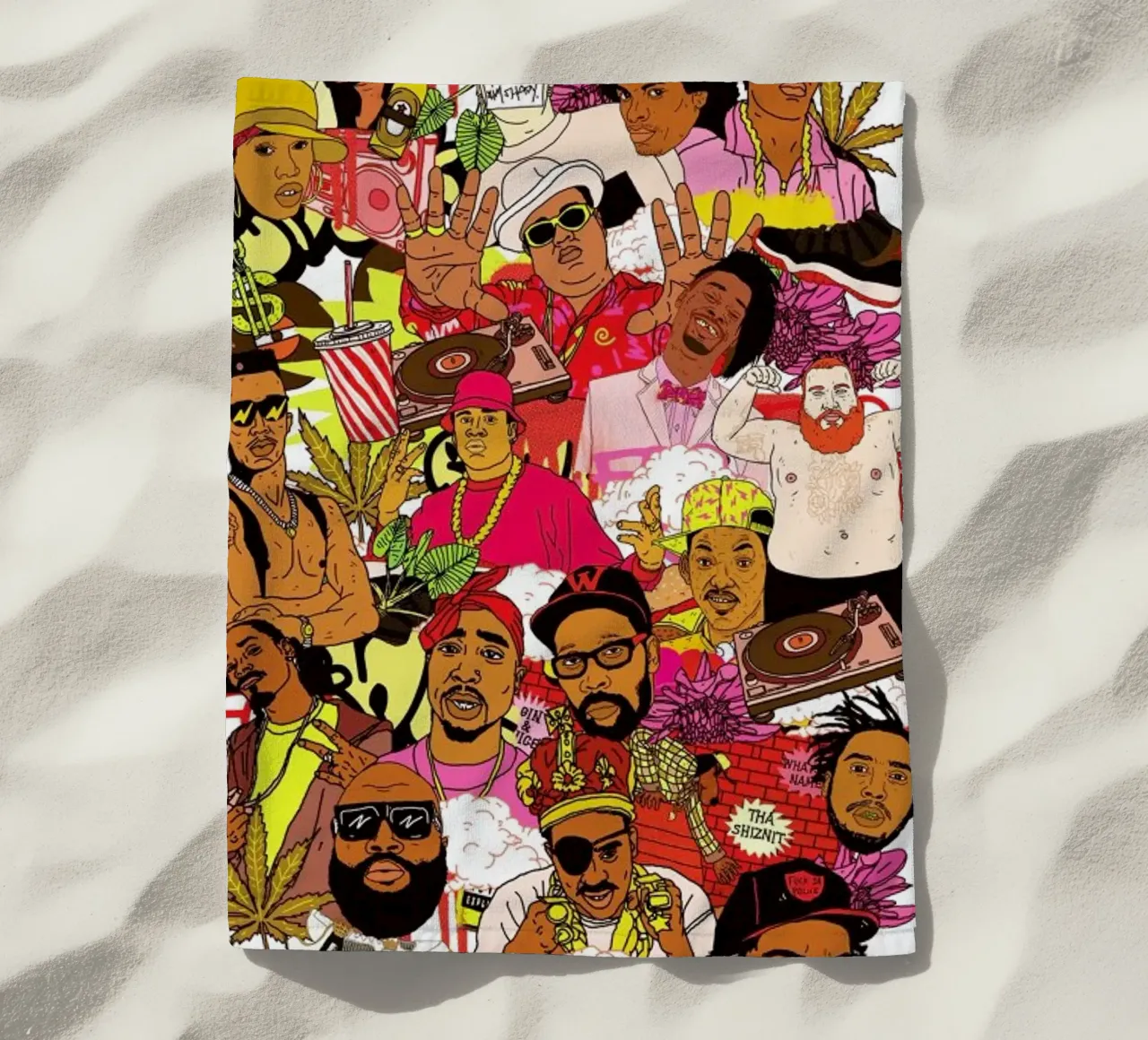 Rap Legends telo mare da Nick Cocozza