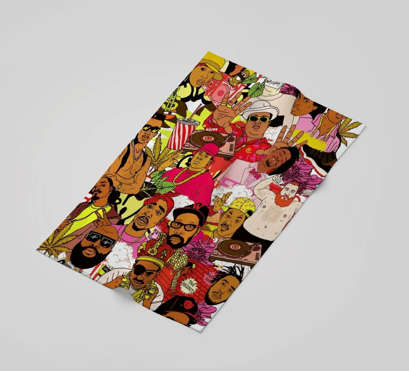 Rap Legends telo mare da Nick Cocozza