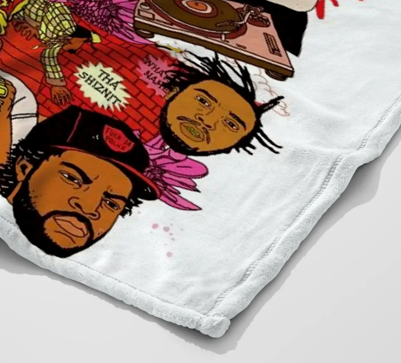 Rap Legends Fleecedecke von Nick Cocozza