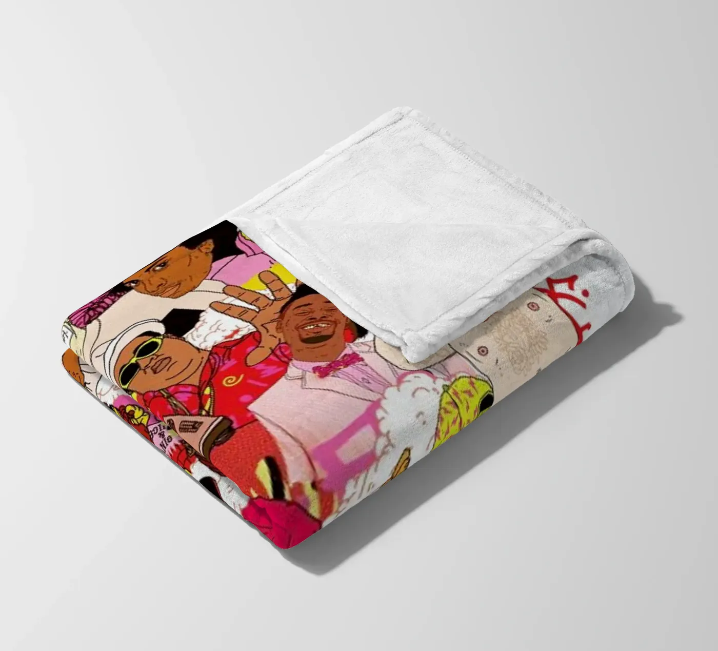 Rap Legends Fleecedecke von Nick Cocozza