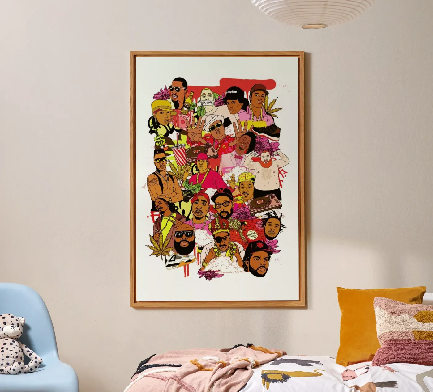 Rap Legends forex plate by Nick Cocozza