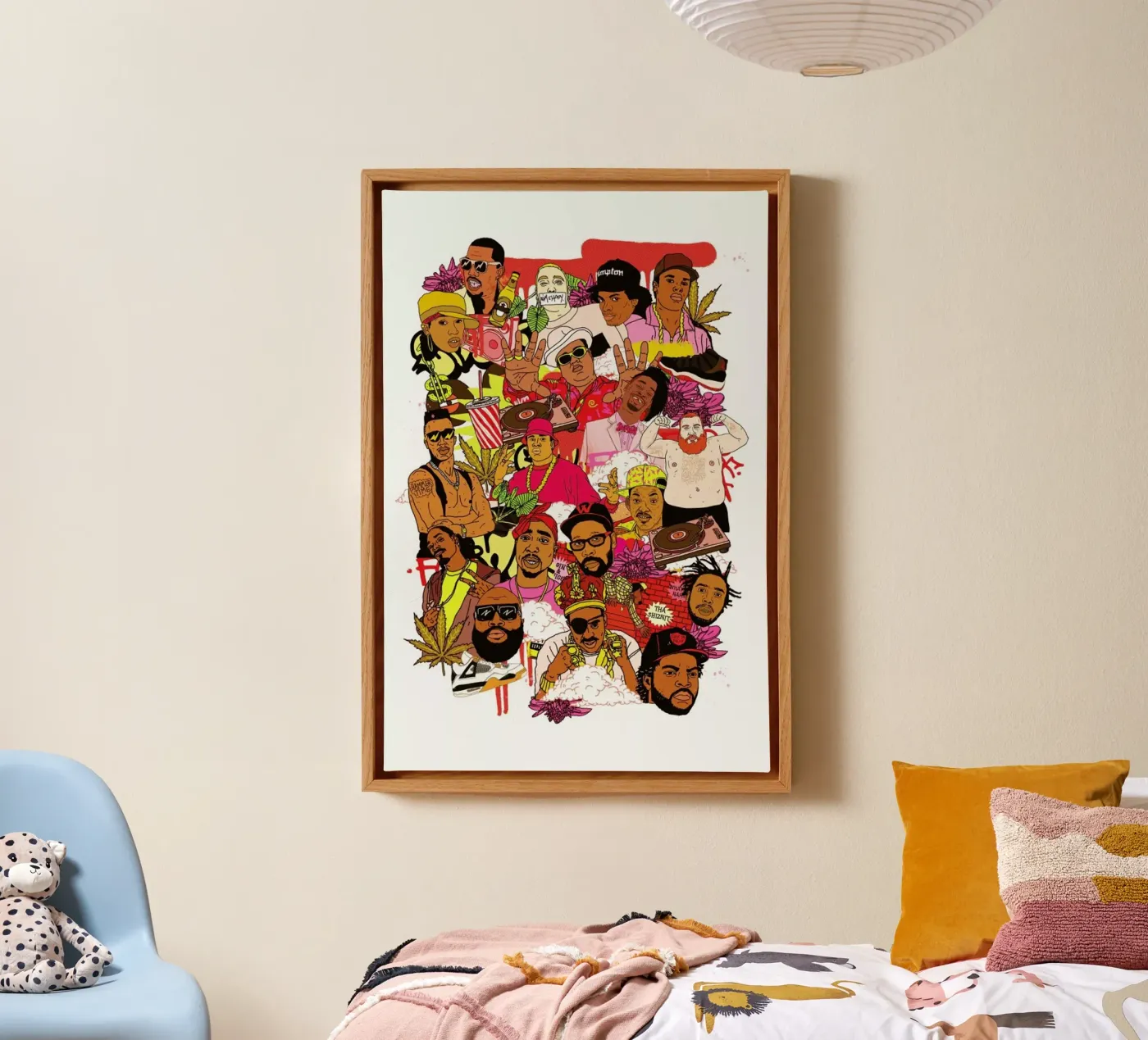 Rap Legends tela da Nick Cocozza