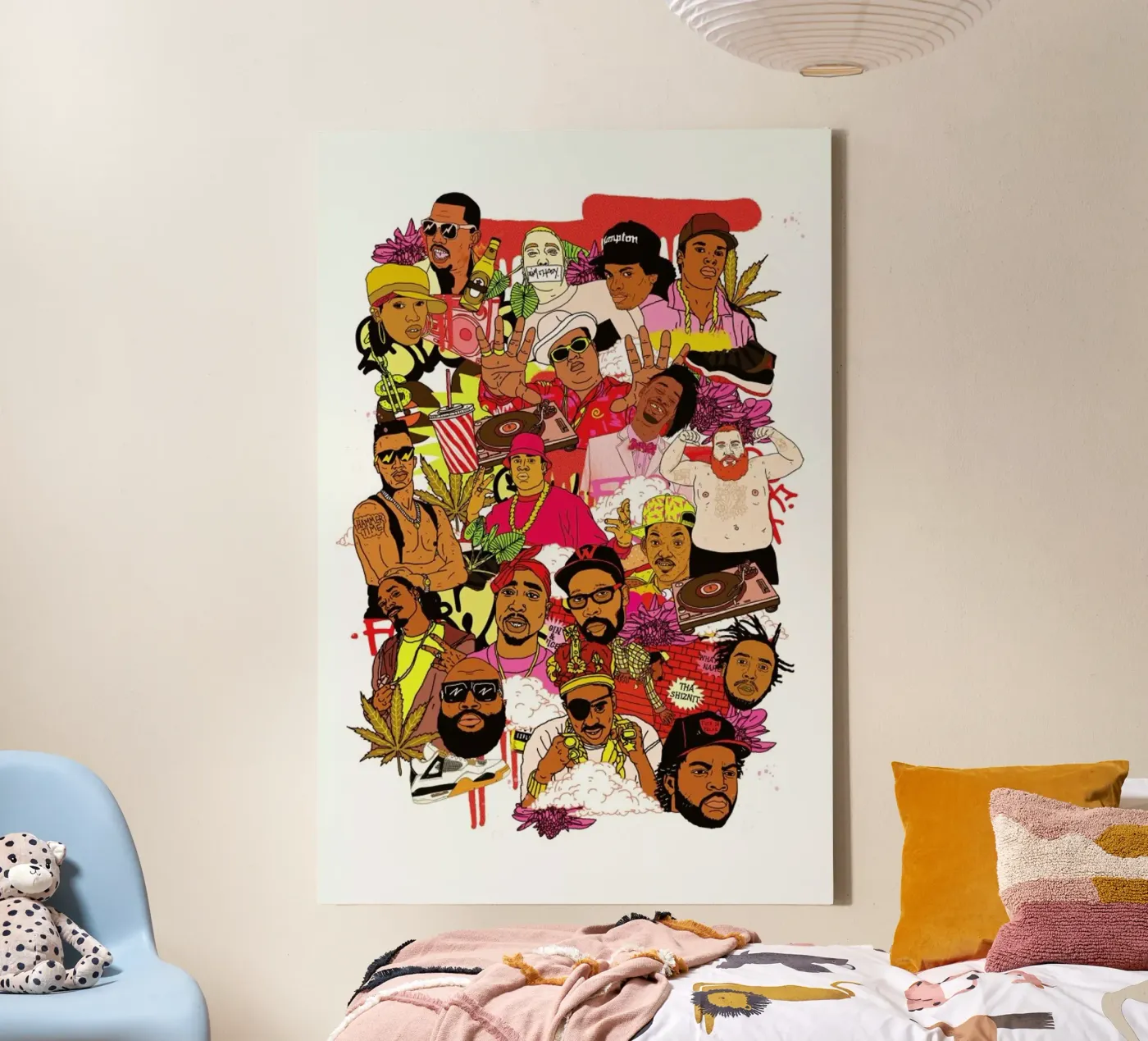 Rap Legends tela da Nick Cocozza