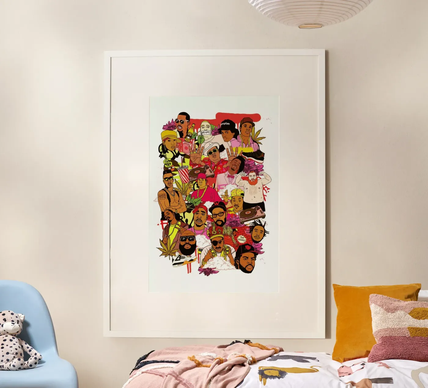 Rap Legends Poster von Nick Cocozza