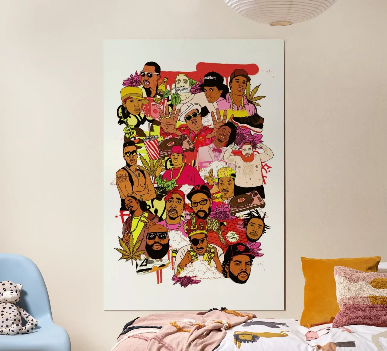 Rap Legends poster da Nick Cocozza