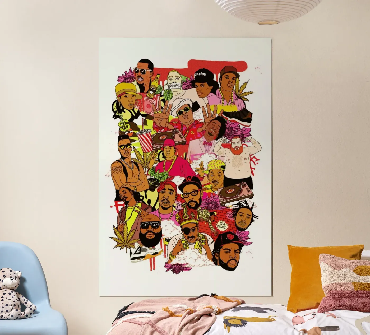 Rap Legends poster by Nick Cocozza