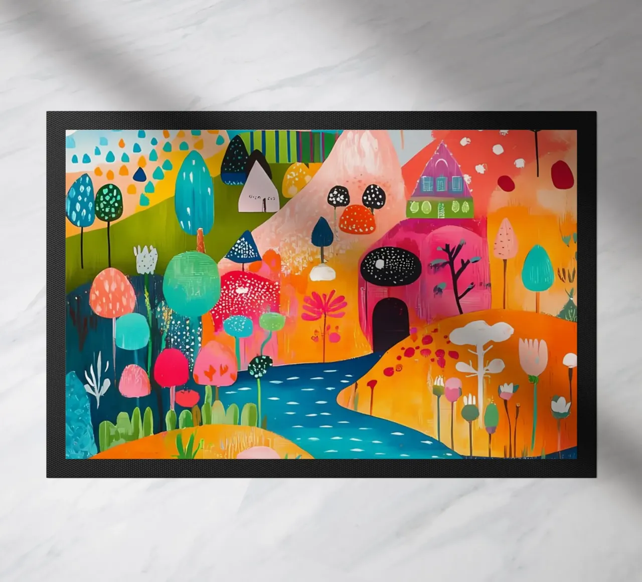 Landscape doormat by khoaimi