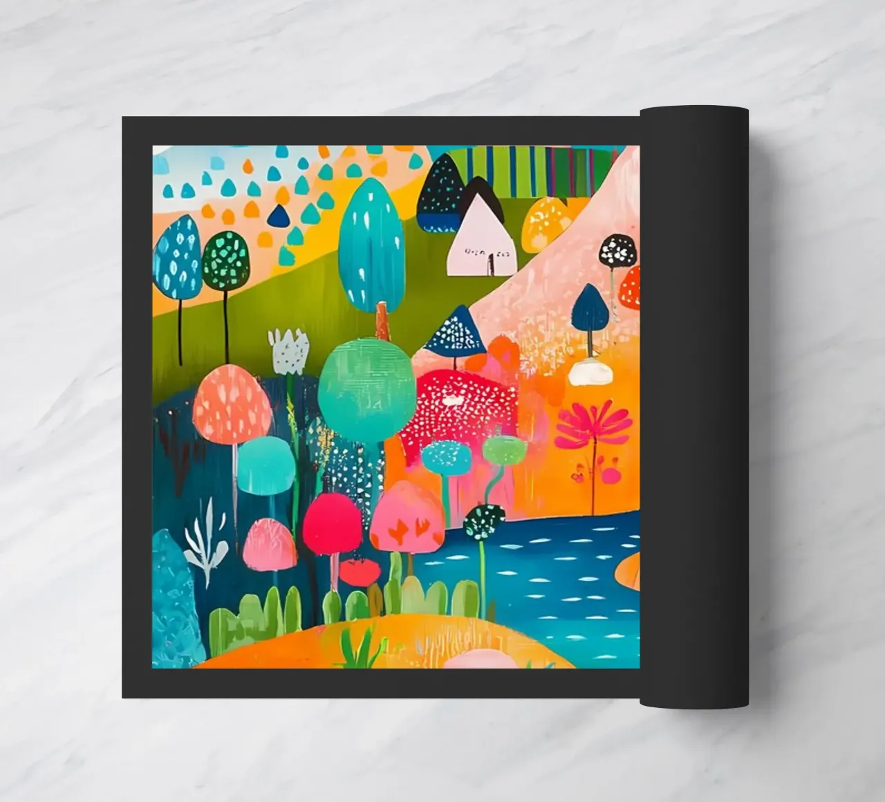 Landscape doormat by khoaimi