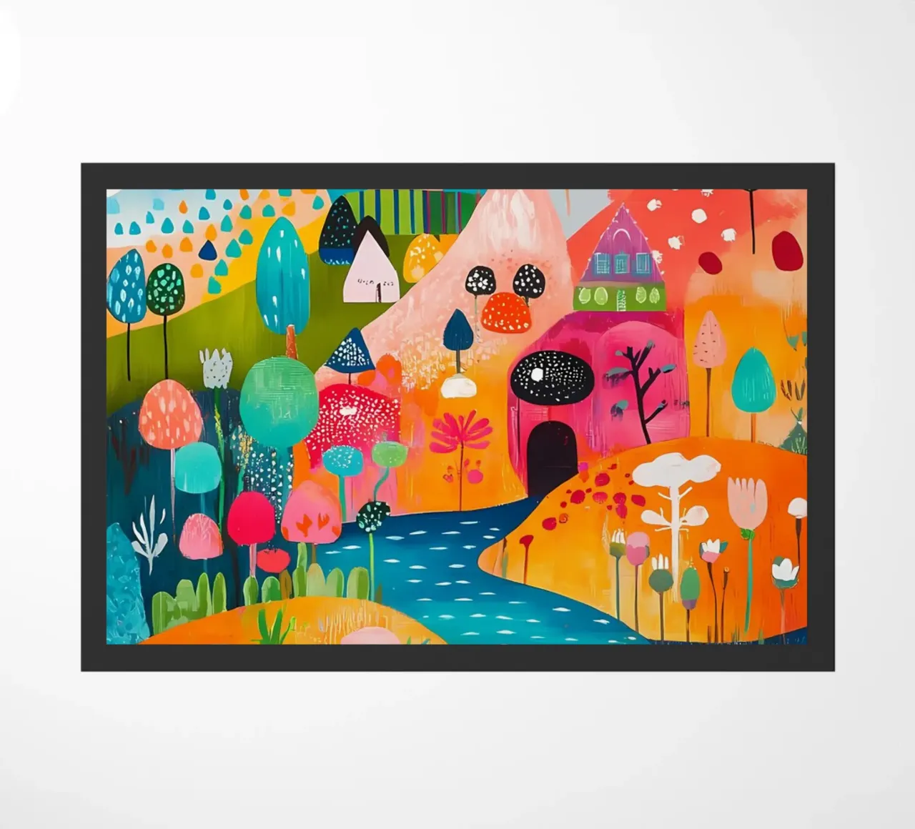 Landscape doormat by khoaimi