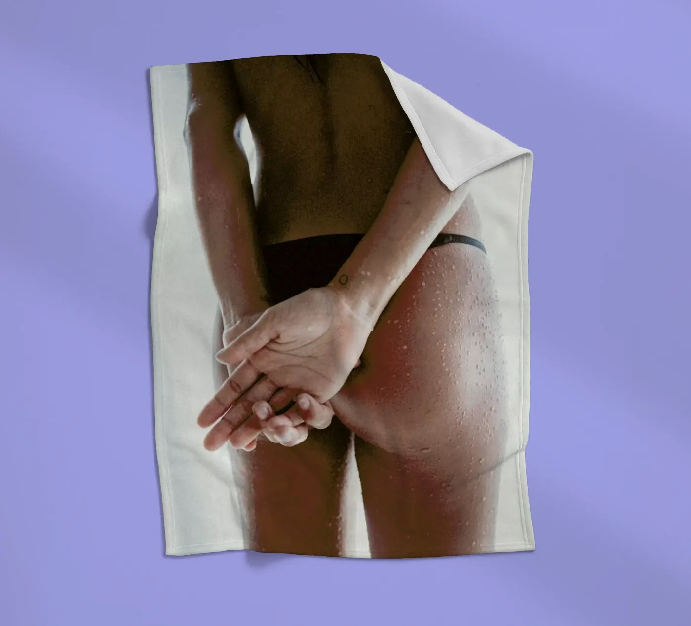 Skindrops 2 Fleecedecke von Chris Abatzis