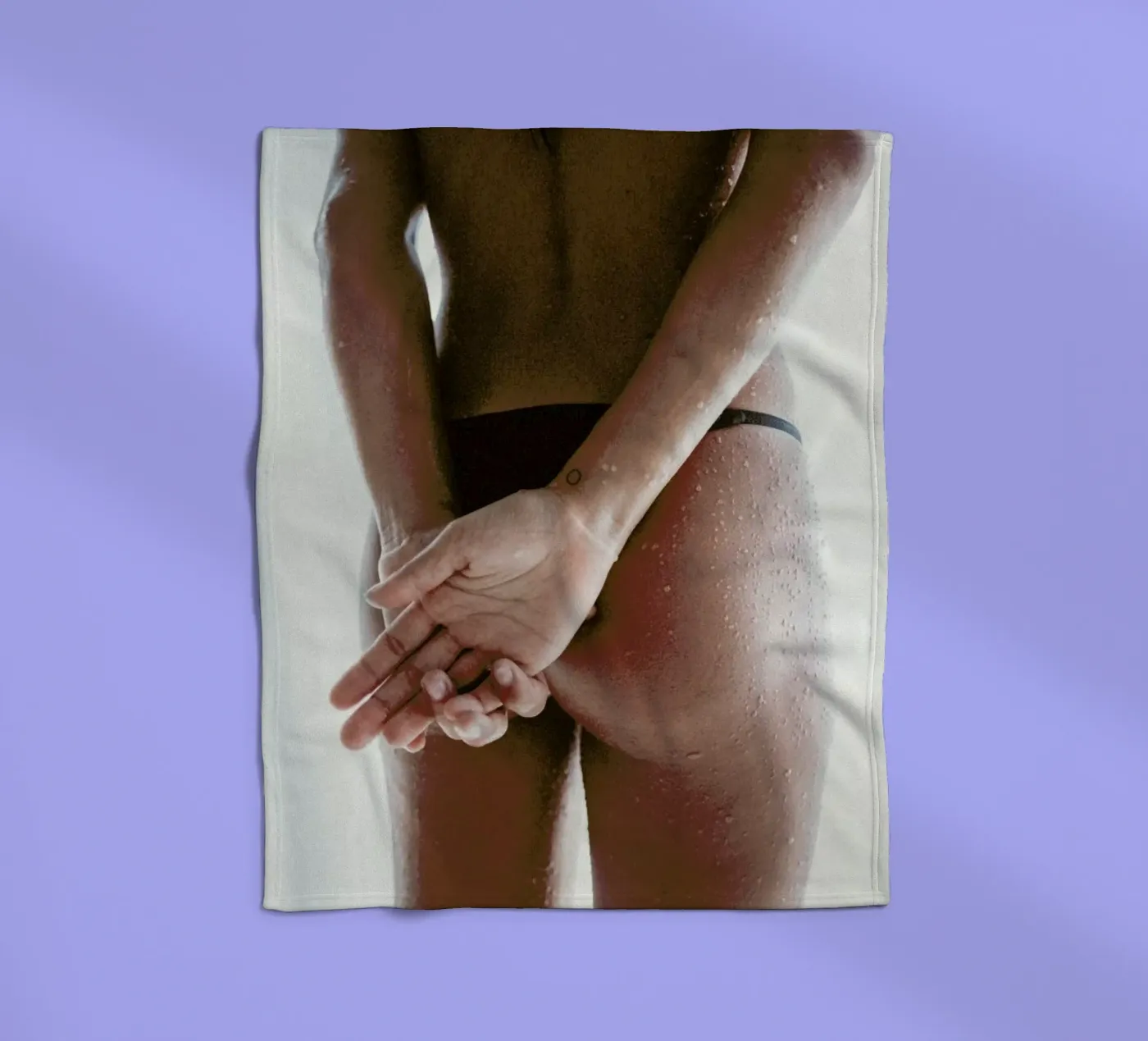 Skindrops 2 Fleecedecke von Chris Abatzis