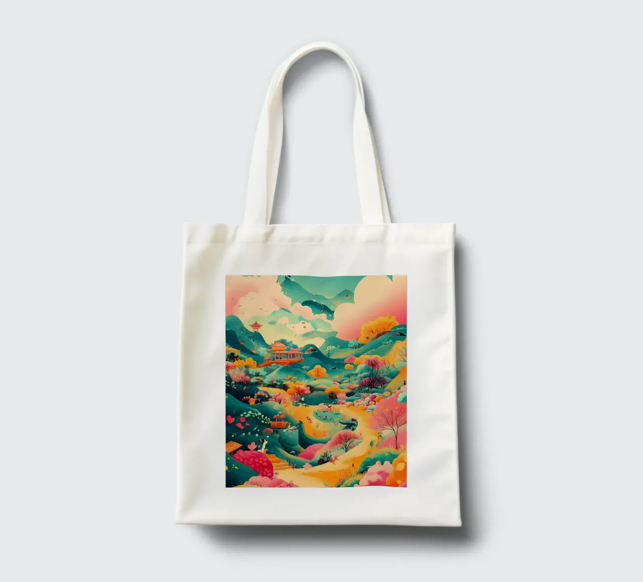 Landscape tote bag by khoaimi