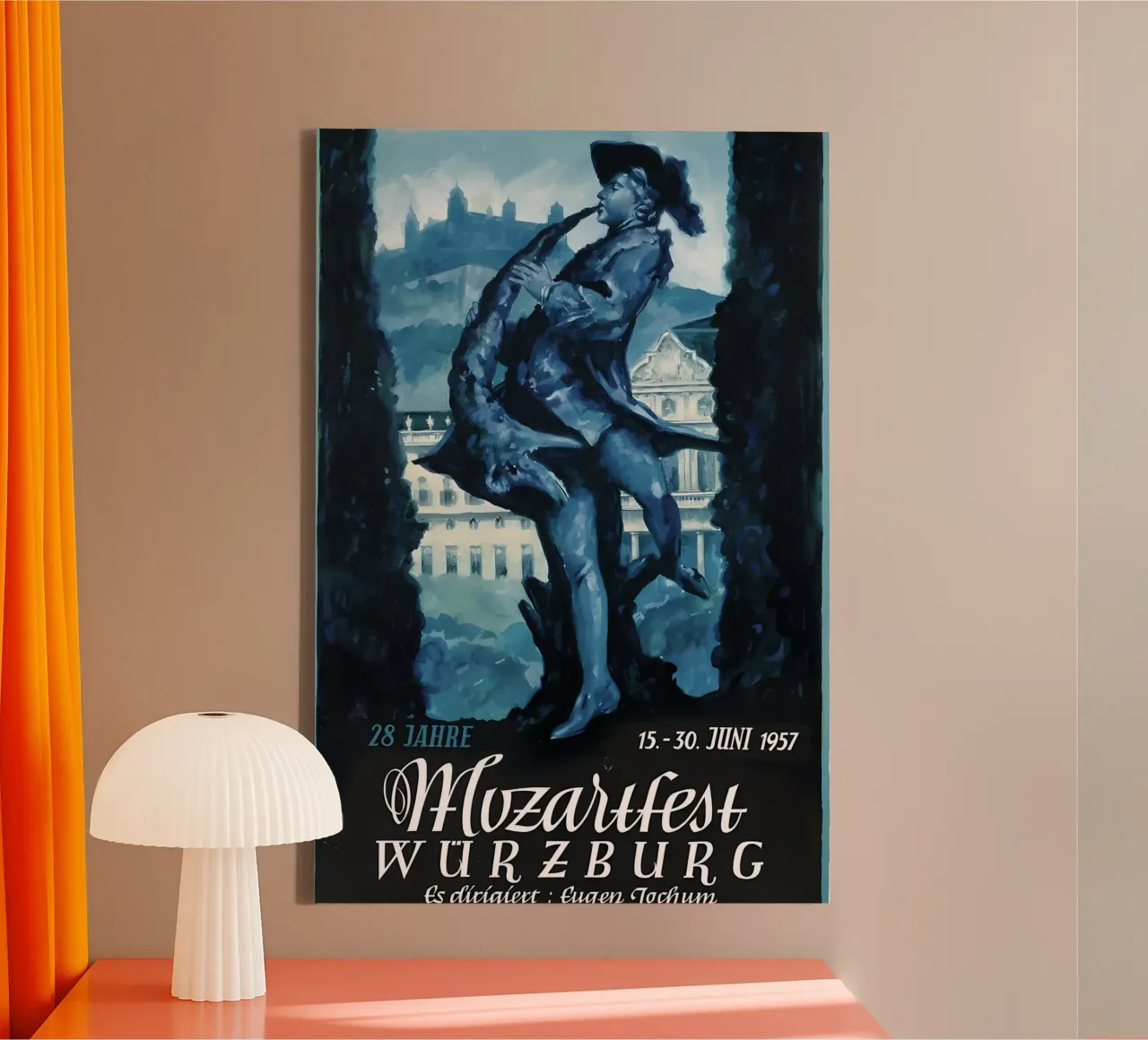 Festival Mozart di Wurzburg tela con Cornice a cassetta da mitaco