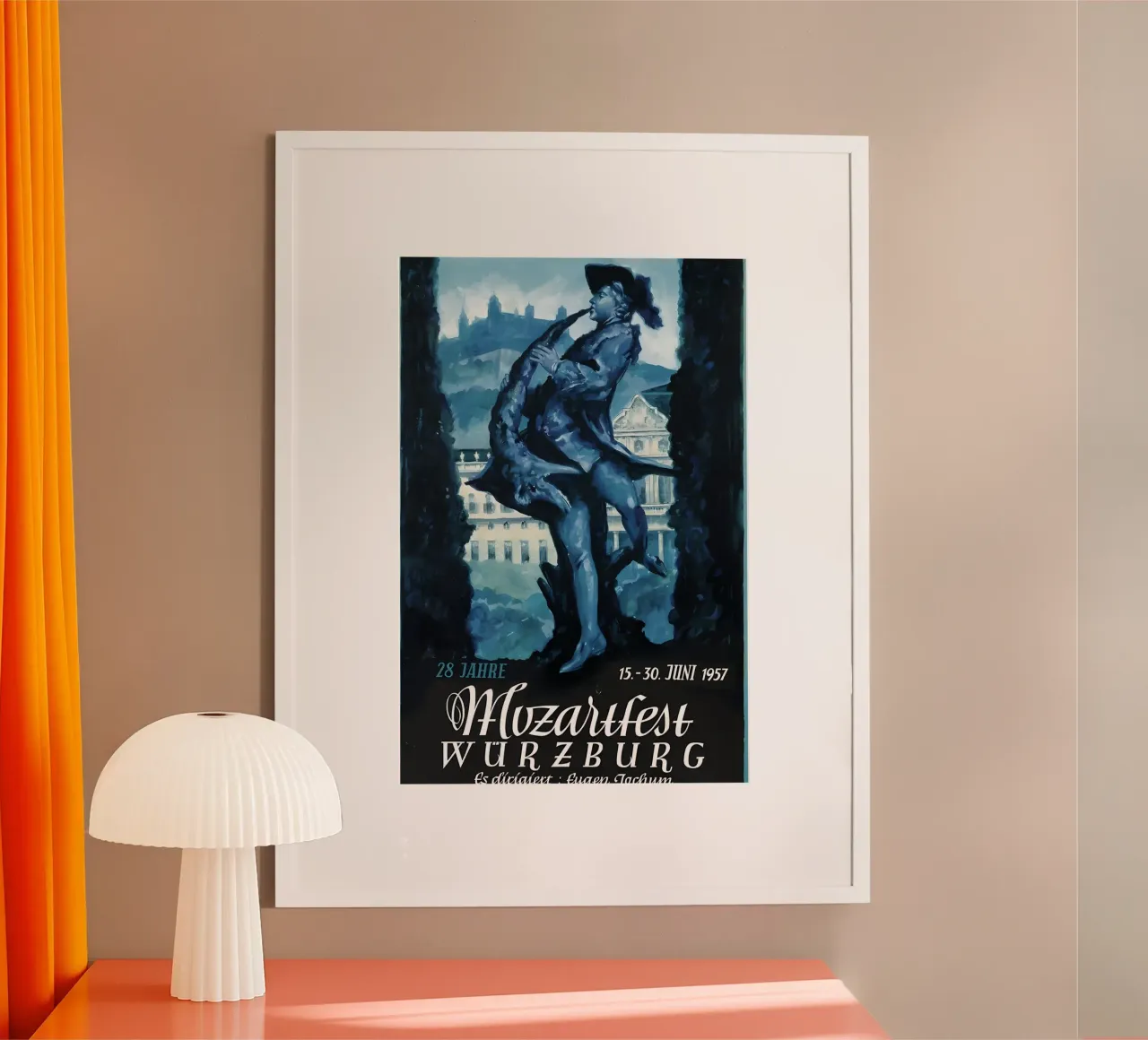 Festival Mozart di Wurzburg poster da mitaco