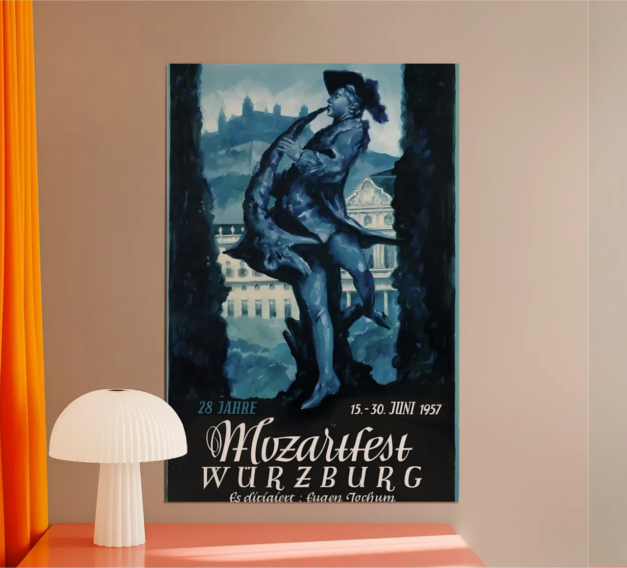 Festival Mozart di Wurzburg poster da mitaco