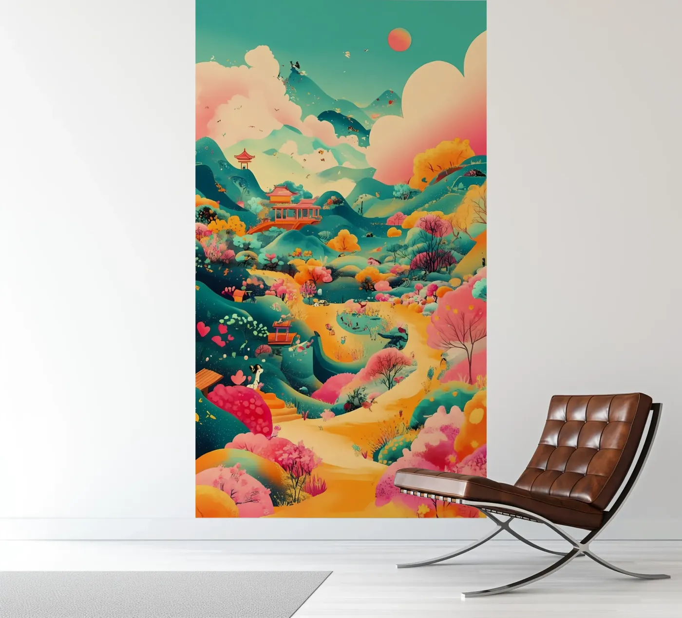 landschap fotobehang van khoaimi