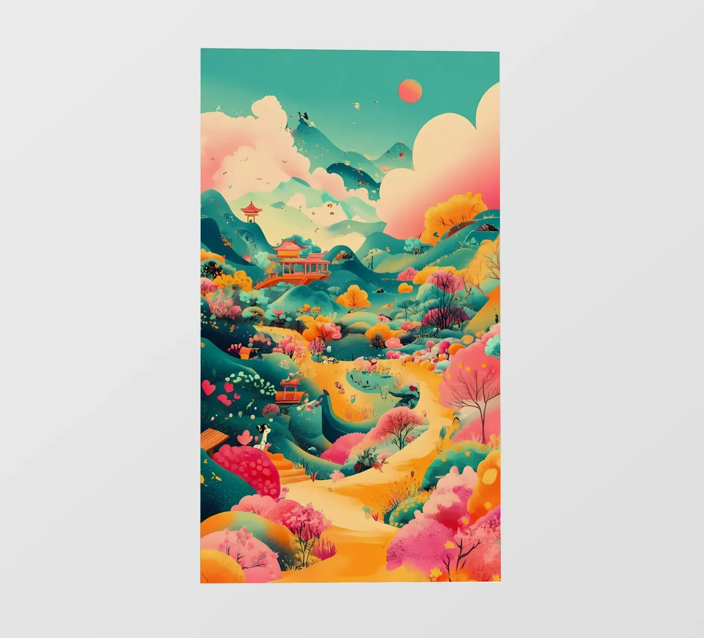 landschap fotobehang van khoaimi