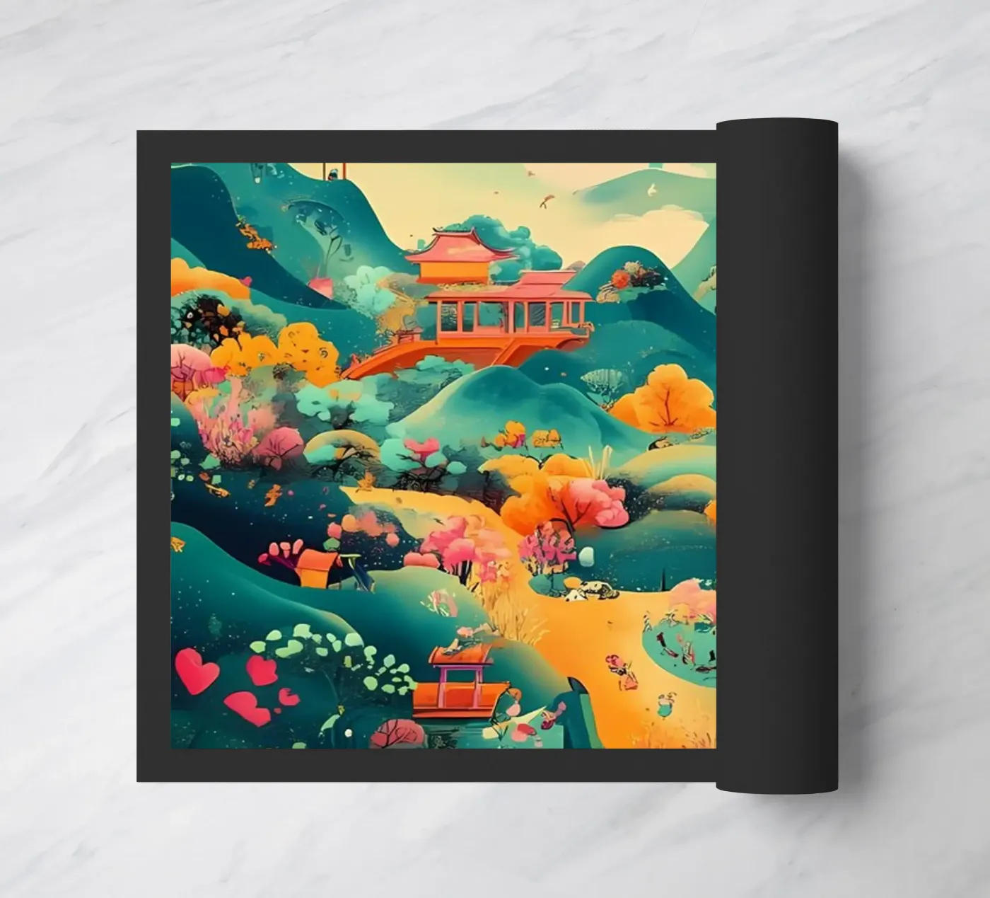 Landschaft Fußmatte von khoaimi