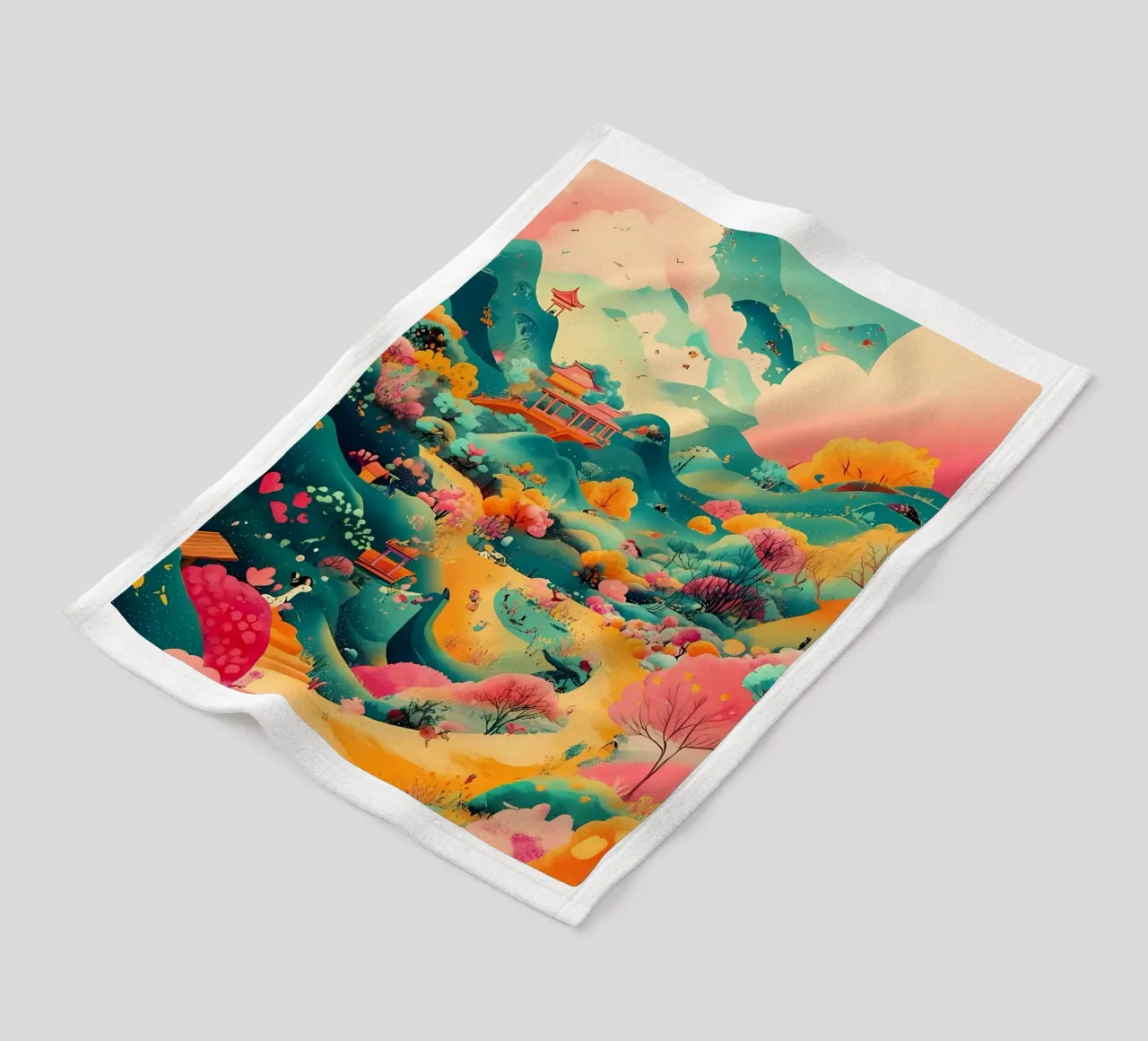 landscape Fleecedecke von khoaimi