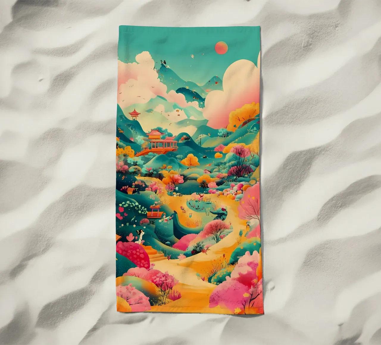 paesaggio telo mare da khoaimi