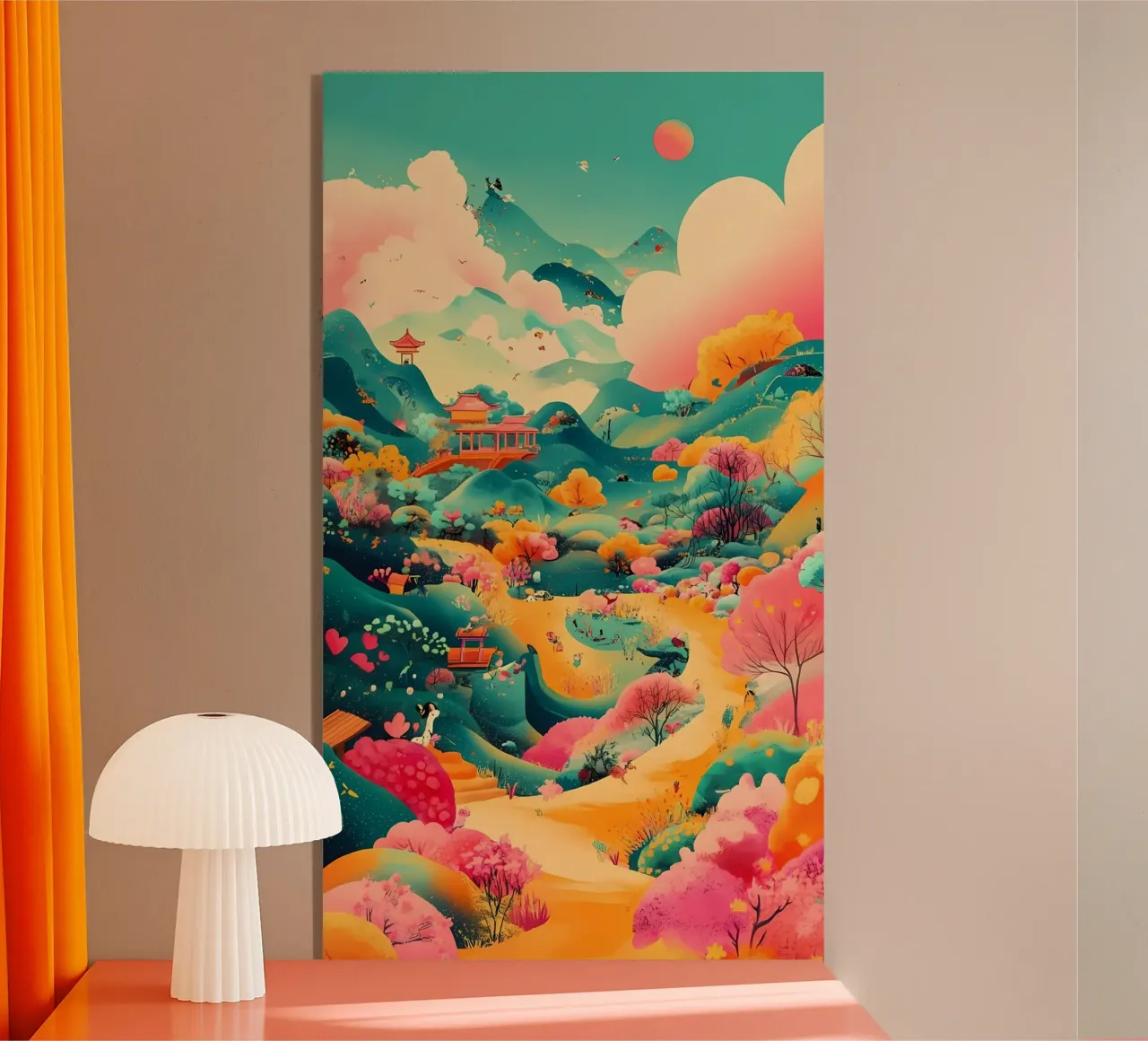 paesaggio plexiglass da khoaimi