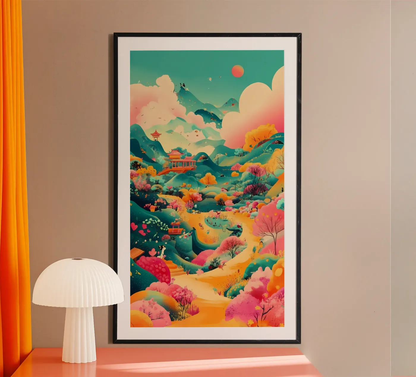 landschap poster van khoaimi