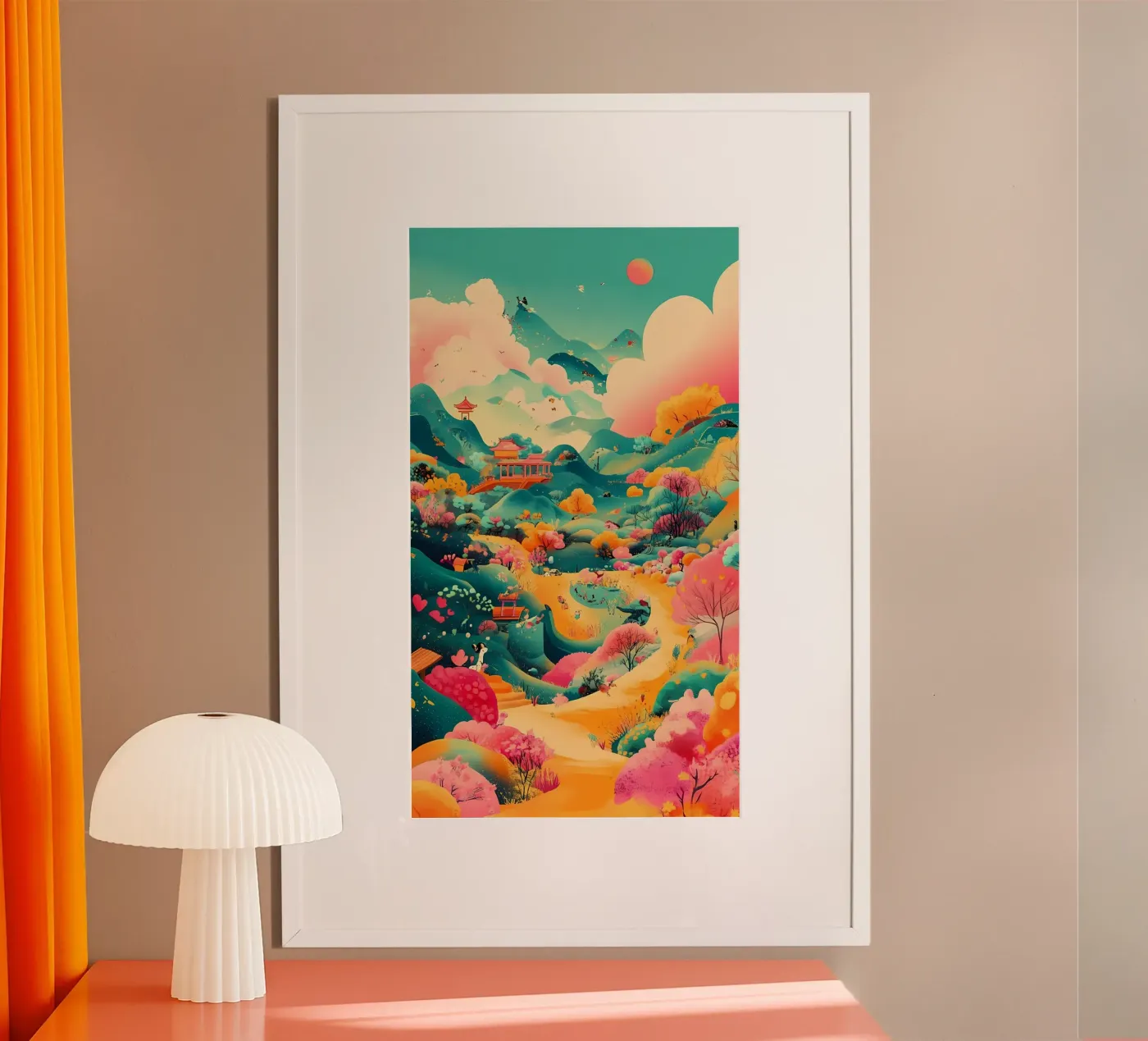 landschap poster van khoaimi