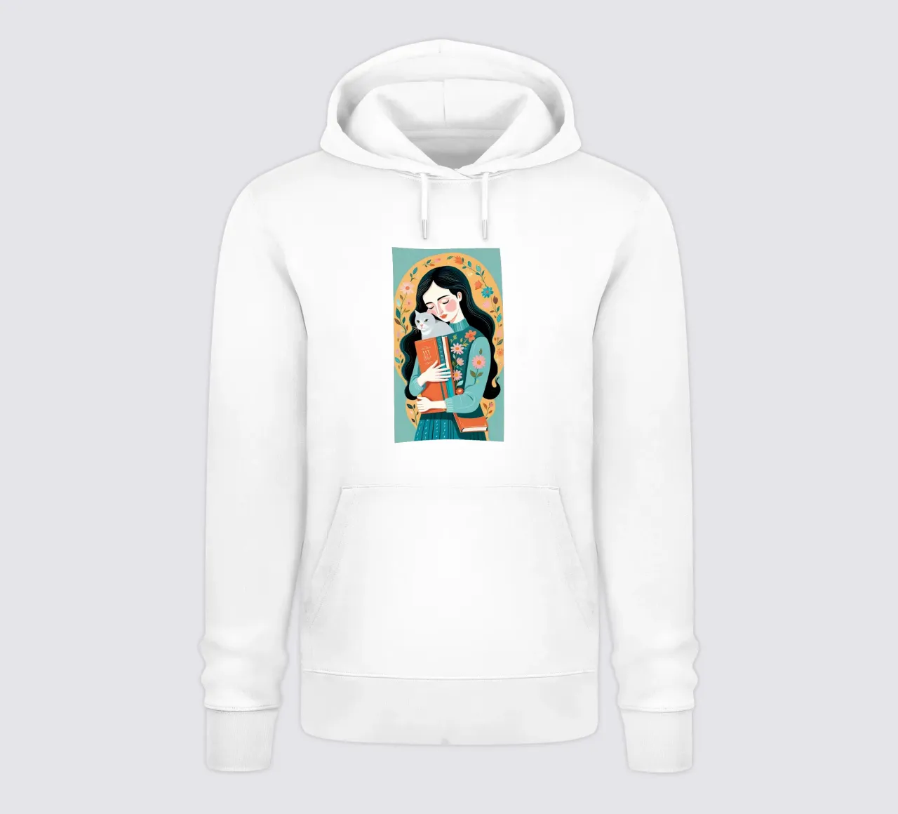 Karla-M Bardz Ai Creation felpa con cappuccio da mitom