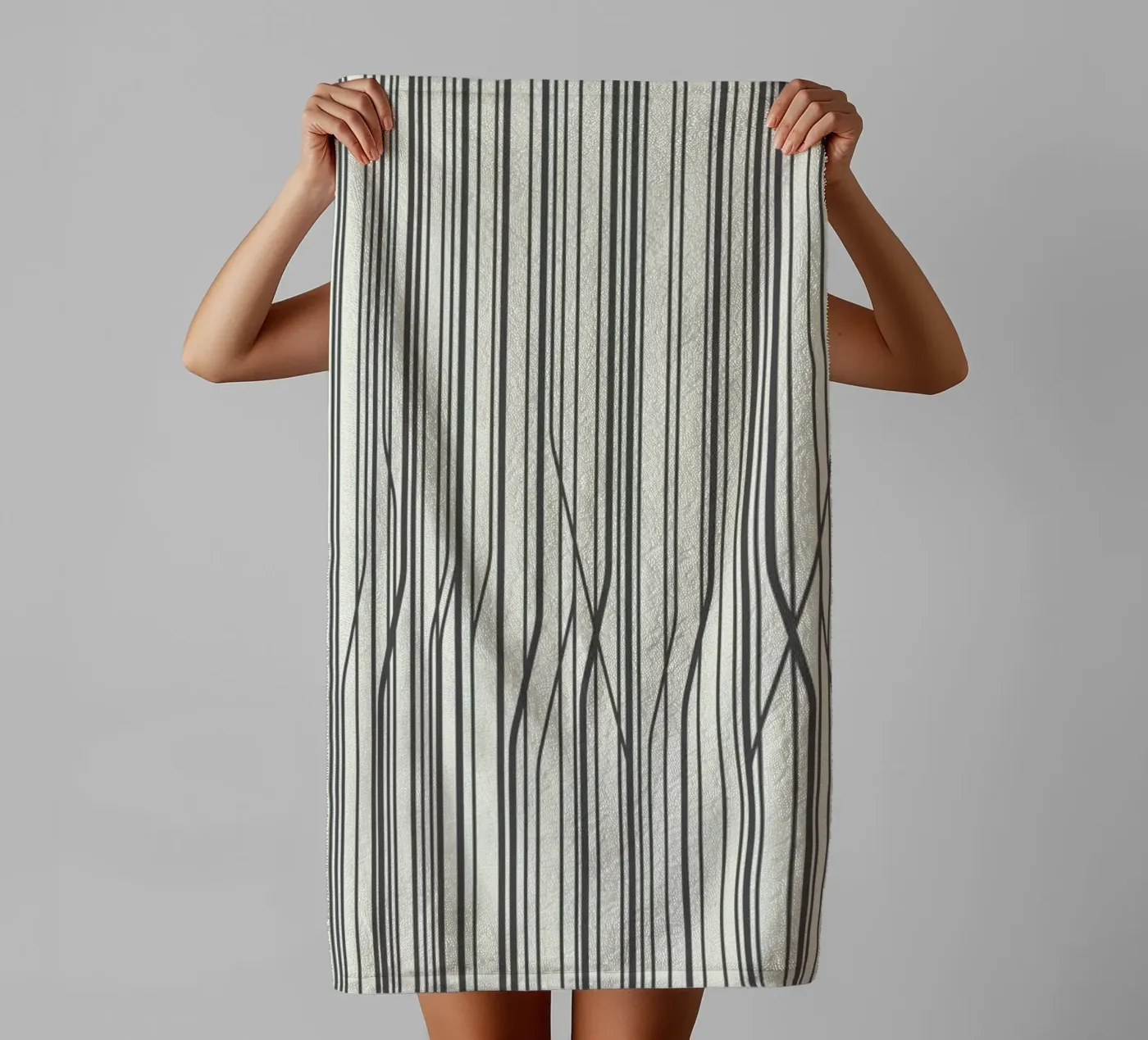 Birch badhanddoek van Bo Lundberg