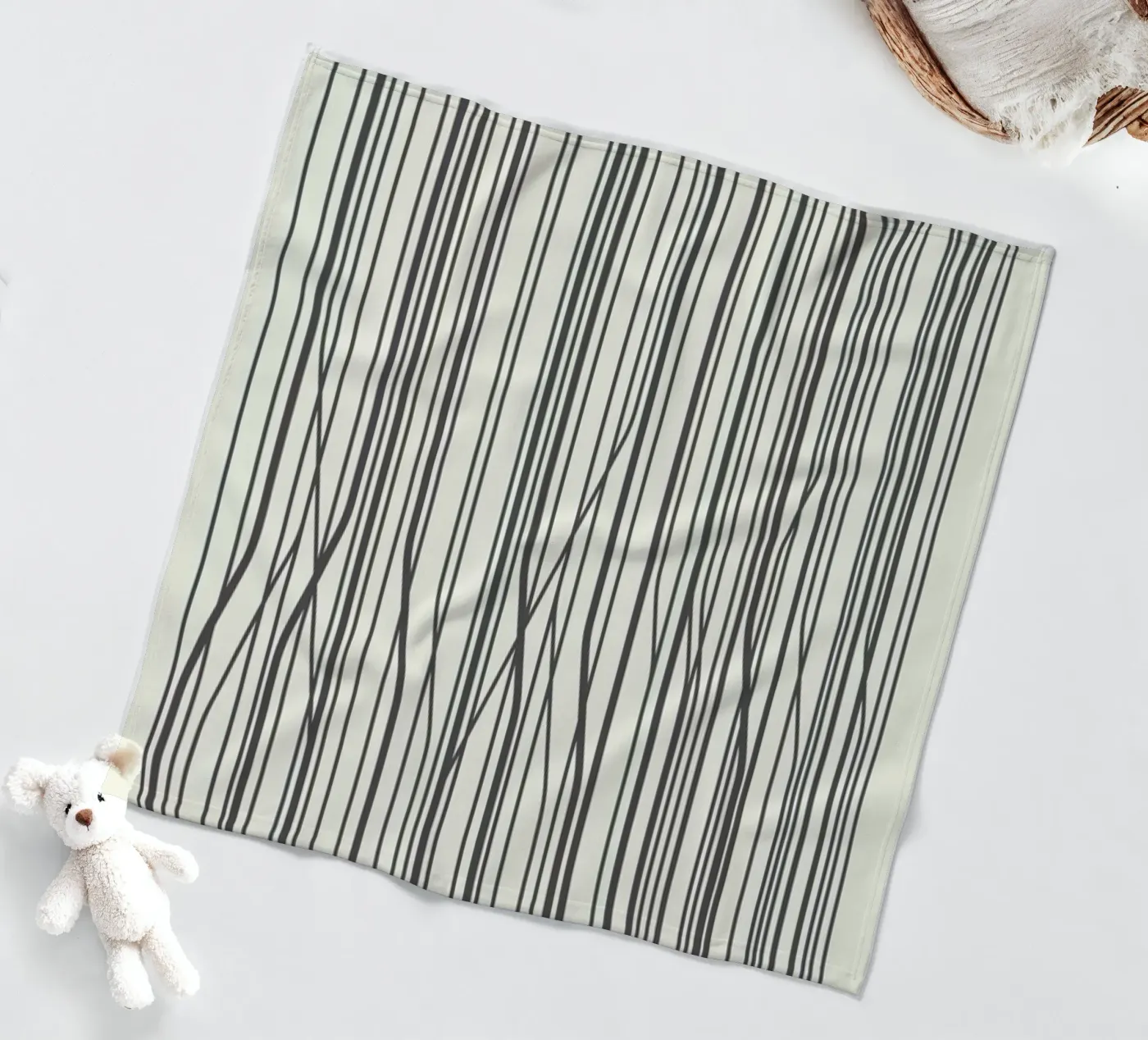 Birch Fleecedecke von Bo Lundberg