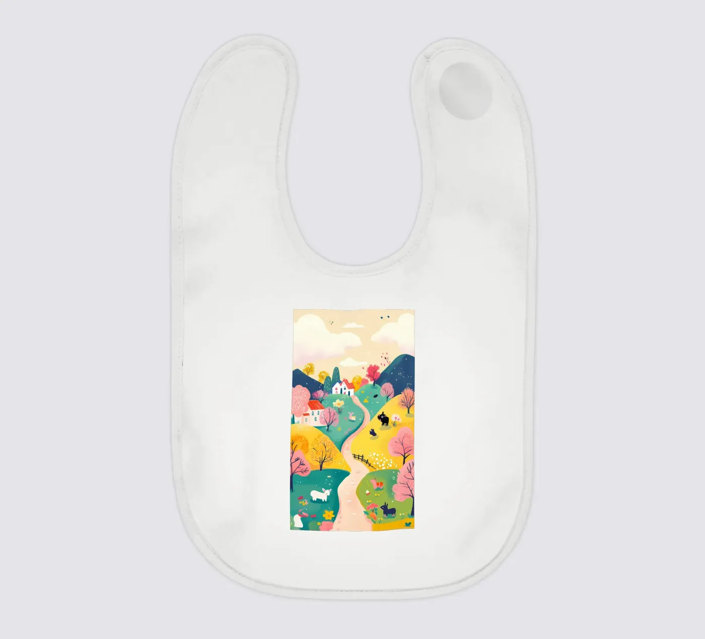 landscape baby slabbetje van khoaimi