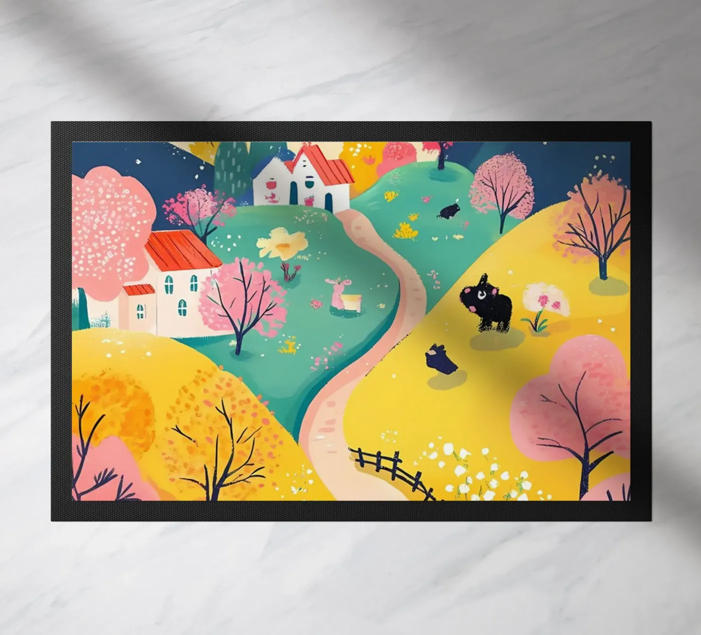 landscape doormat by khoaimi