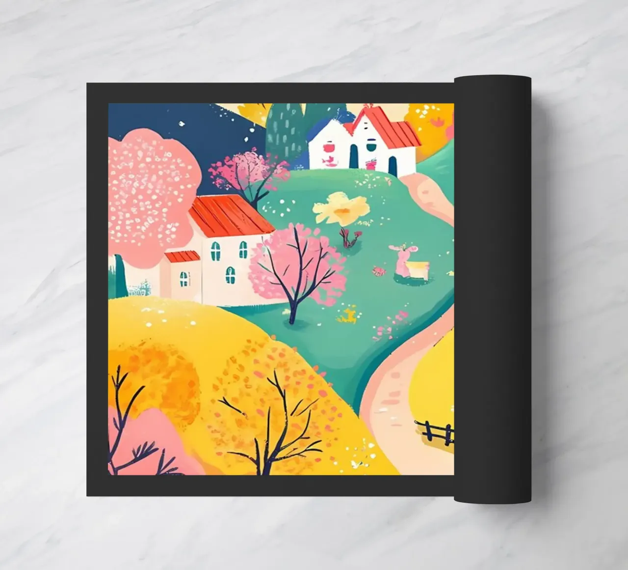 landscape doormat by khoaimi