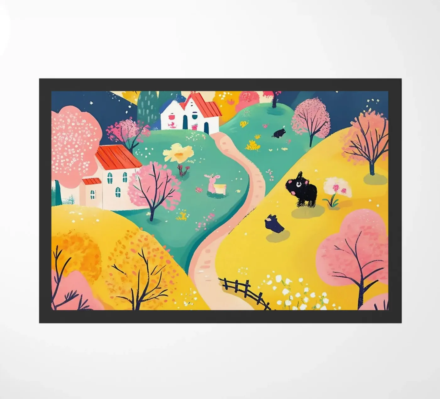 landscape doormat by khoaimi