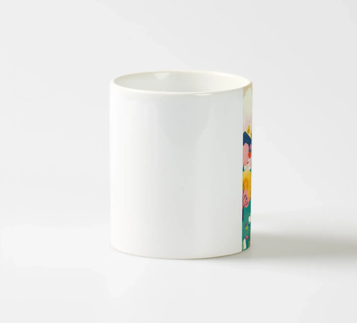 landscape ceramic mug by khoaimi