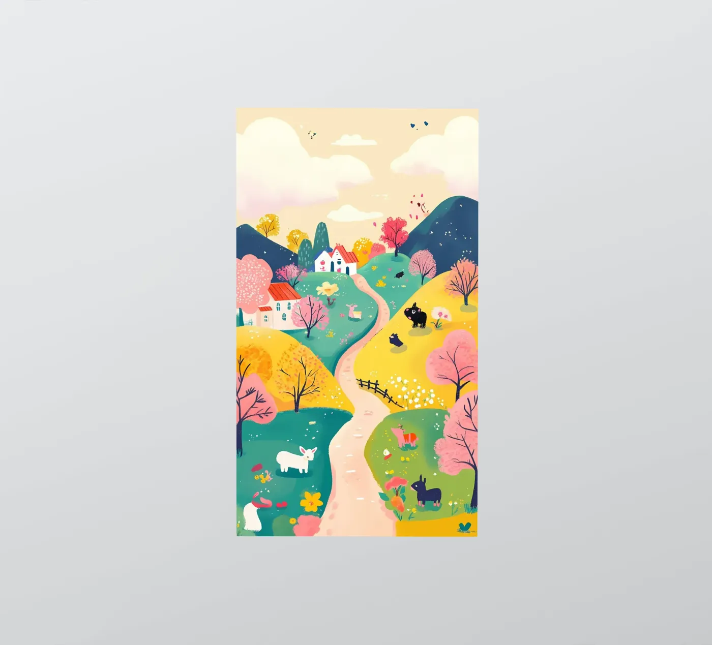 landscape sticker by khoaimi