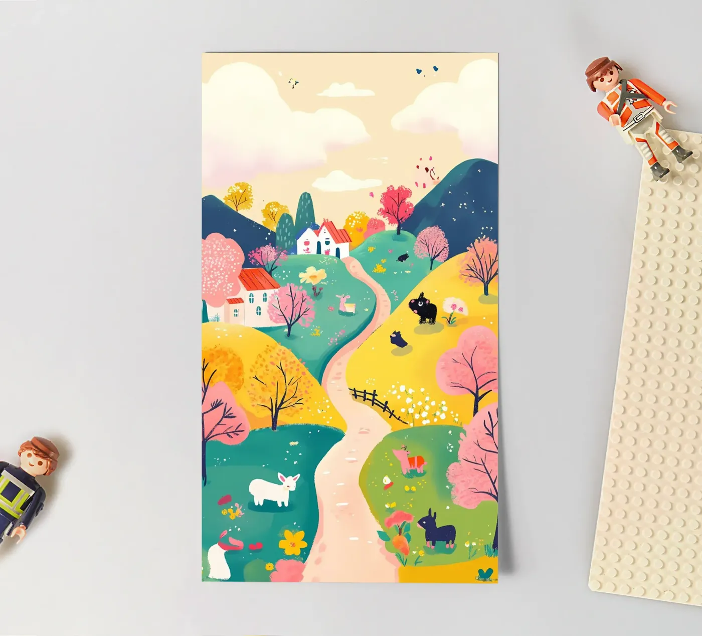 landscape sticker sheet by khoaimi