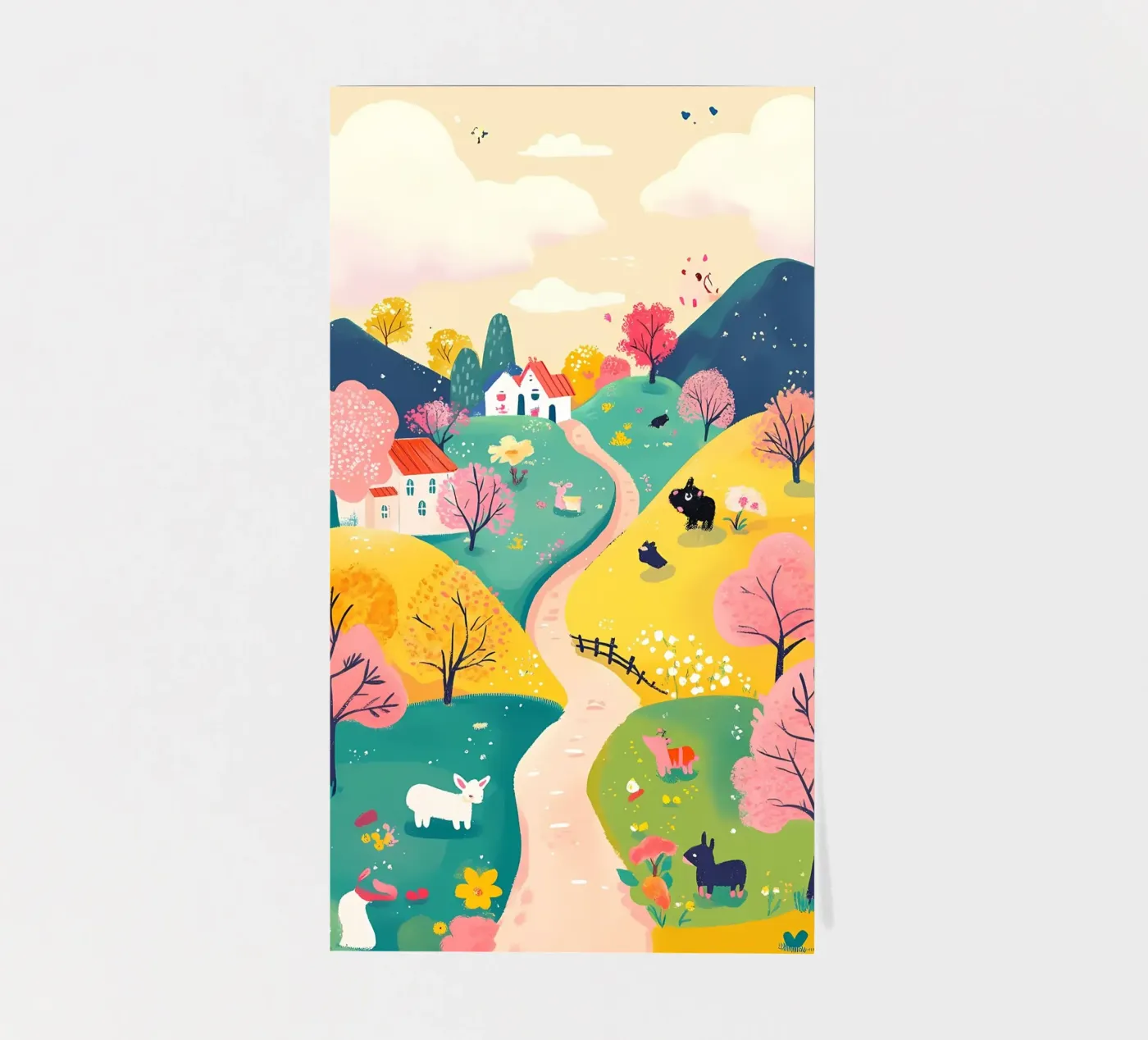 landscape sticker sheet by khoaimi