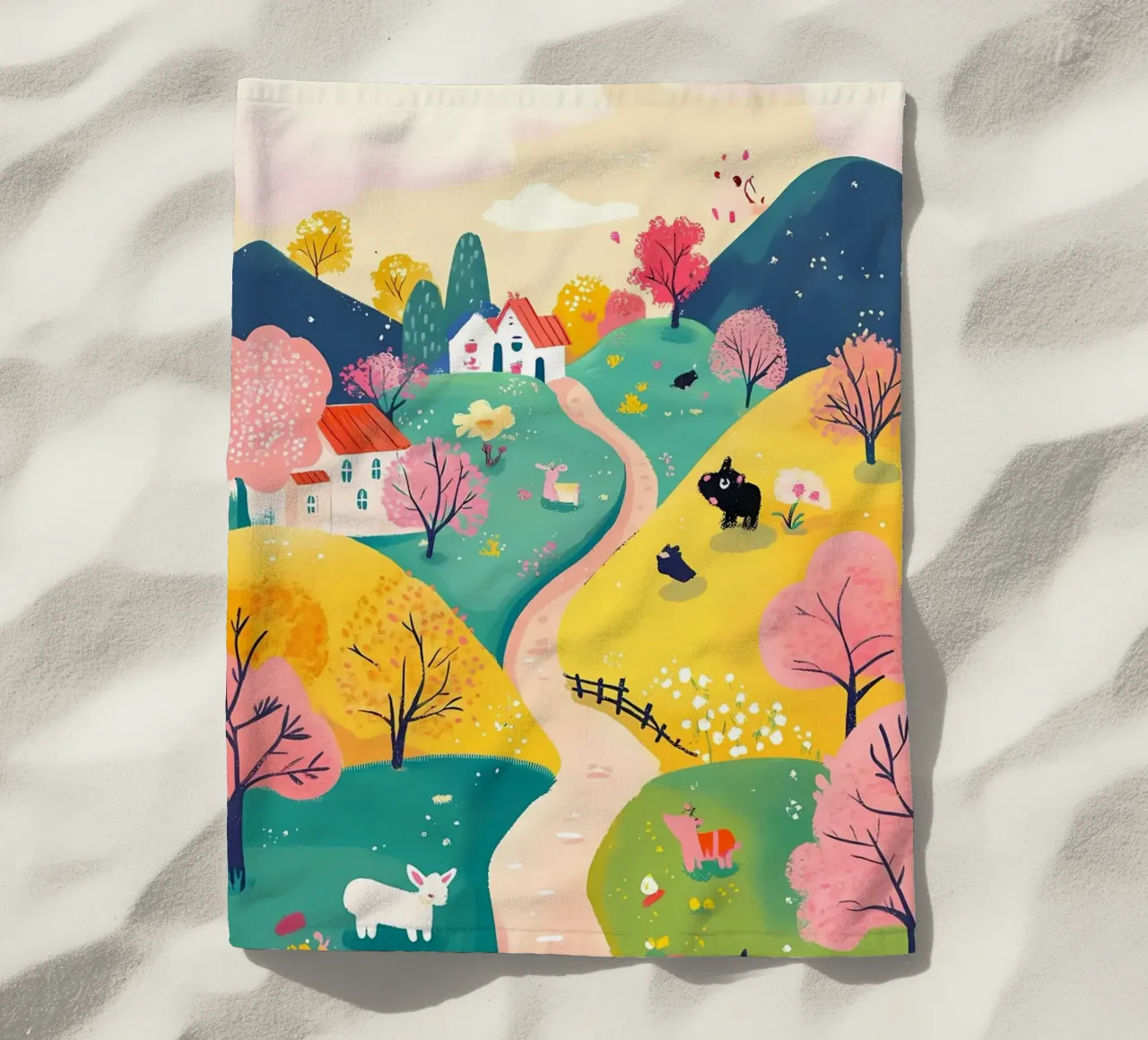 paesaggio telo mare da khoaimi