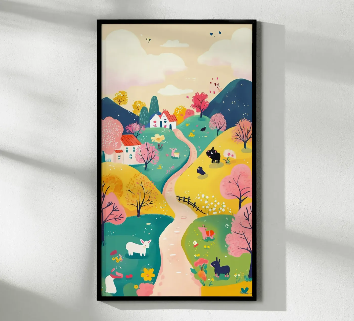 landschap poster van khoaimi