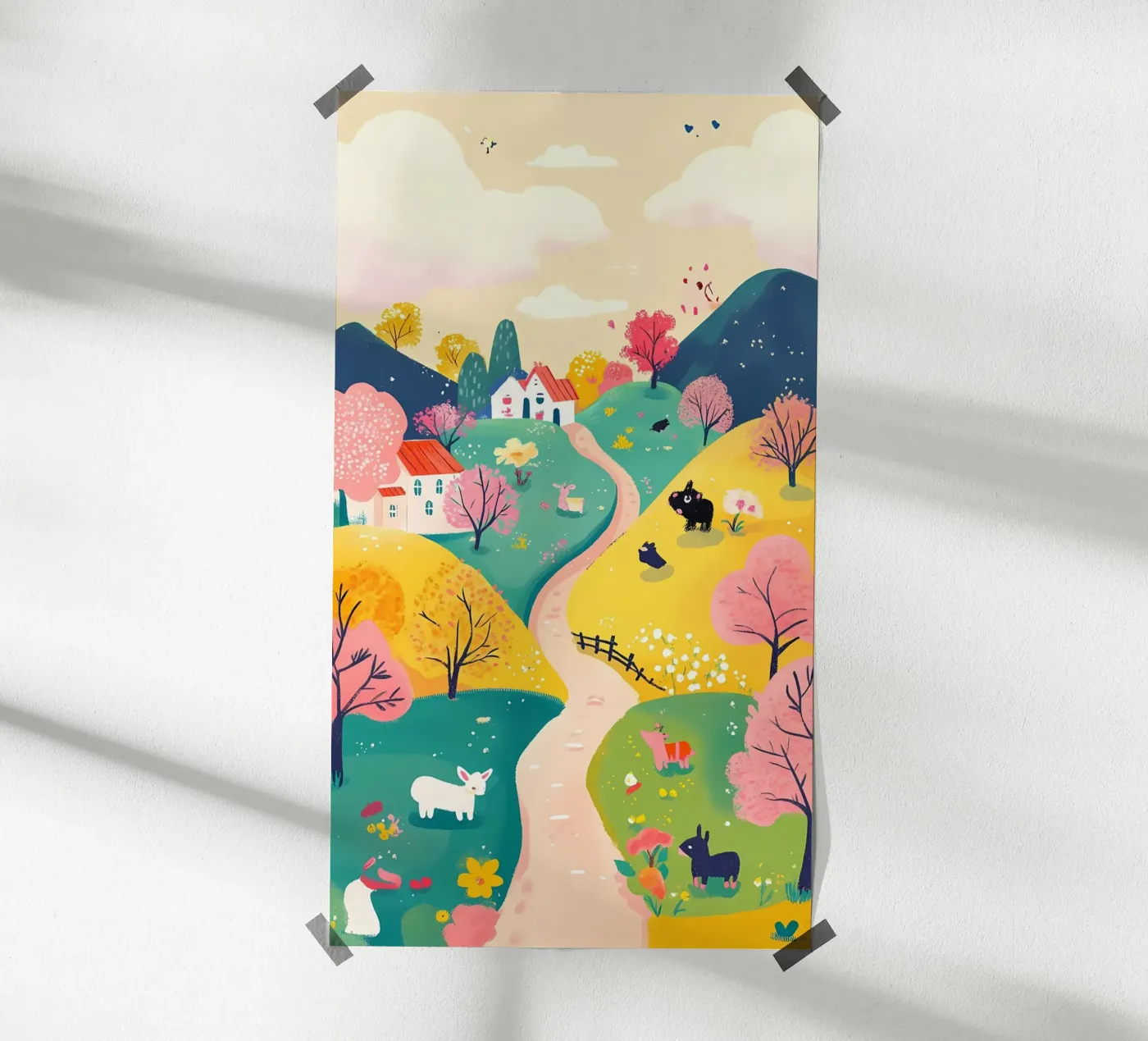 landschap poster van khoaimi