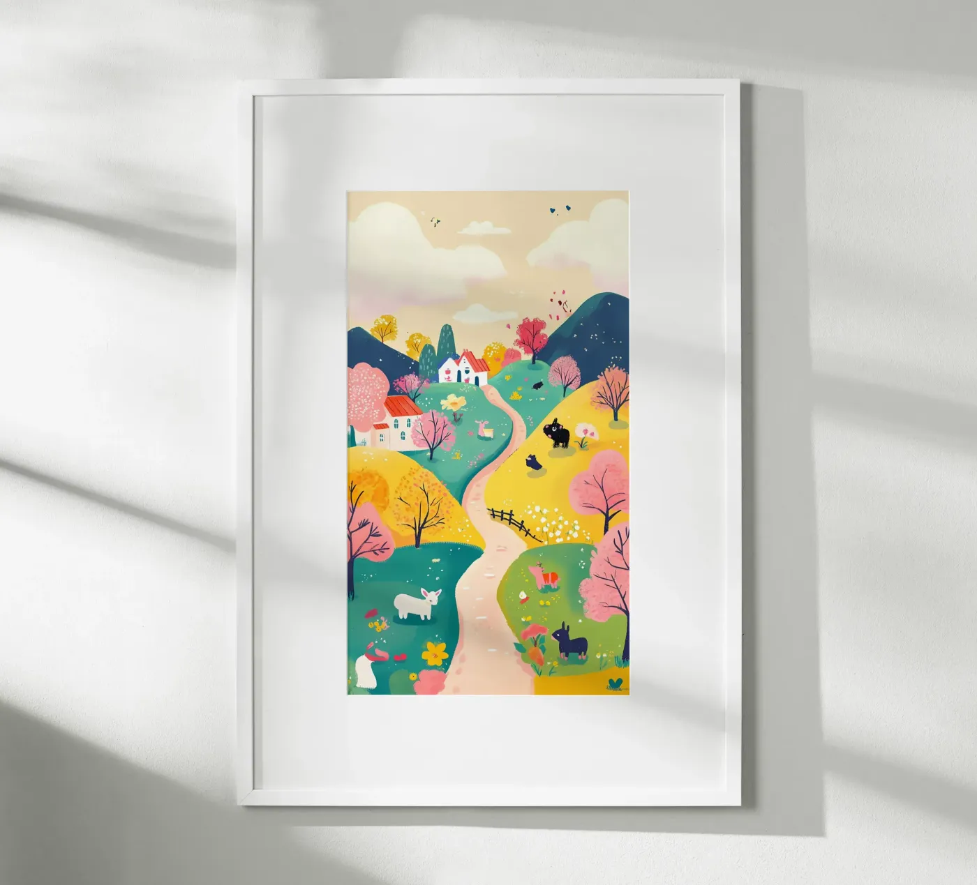 landschap poster van khoaimi